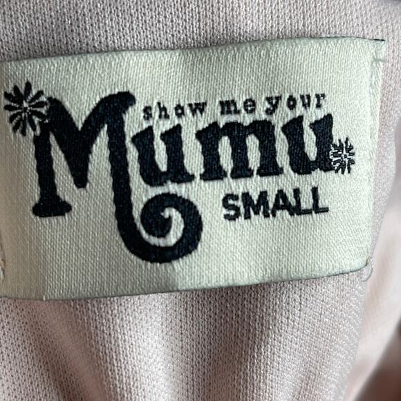 Show Me Your MuMu Caitlin Ruffle Maxi Dress S NWOT - Picture 10 of 12